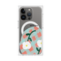 プレミアムスクエアケース with MagSafe［ Mod Deco - オリジナル - フラワー/D ］