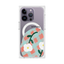 プレミアムスクエアケース with MagSafe［ Mod Deco - オリジナル - フラワー/D ］