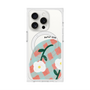 プレミアムスクエアケース with MagSafe［ Mod Deco - オリジナル - フラワー/D ］