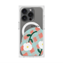 プレミアムスクエアケース with MagSafe［ Mod Deco - オリジナル - フラワー/D ］