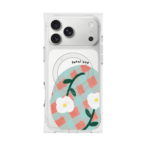 プレミアムスクエアケース with MagSafe［ Mod Deco - オリジナル - フラワー/D ］