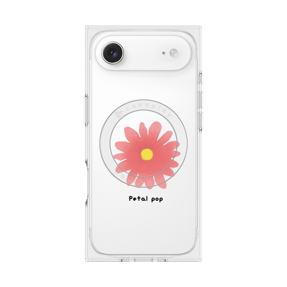 プレミアムスクエアケース with MagSafe［ Mod Deco - オリジナル - フラワー/E ］