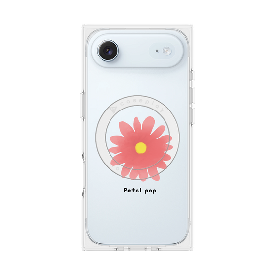 プレミアムスクエアケース with MagSafe［ Mod Deco - オリジナル - フラワー/E ］