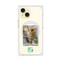 プレミアムスクエアケース with MagSafe［ Green Future Project - Guira Tanager ］