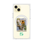 プレミアムスクエアケース with MagSafe［ Green Future Project - Guira Tanager ］