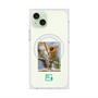 プレミアムスクエアケース with MagSafe［ Green Future Project - Guira Tanager ］