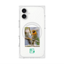 プレミアムスクエアケース with MagSafe［ Green Future Project - Guira Tanager ］