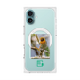 プレミアムスクエアケース with MagSafe［ Green Future Project - Guira Tanager ］