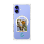 プレミアムスクエアケース with MagSafe［ Green Future Project - Guira Tanager ］