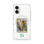 プレミアムスクエアケース with MagSafe［ Green Future Project - Guira Tanager ］