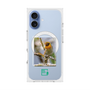 プレミアムスクエアケース with MagSafe［ Green Future Project - Guira Tanager ］