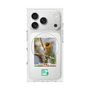 プレミアムスクエアケース with MagSafe［ Green Future Project - Guira Tanager ］