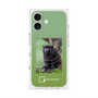 プレミアムスクエアケース with MagSafe［ Green Future Project - Black-mantled Tamarin ］