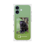 プレミアムスクエアケース with MagSafe［ Green Future Project - Black-mantled Tamarin ］