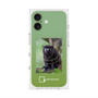 プレミアムスクエアケース with MagSafe［ Green Future Project - Black-mantled Tamarin ］
