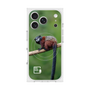 プレミアムスクエアケース with MagSafe［ Green Future Project - Saddle-backTamarin ］