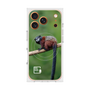 プレミアムスクエアケース with MagSafe［ Green Future Project - Saddle-backTamarin ］