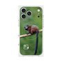 プレミアムスクエアケース with MagSafe［ Green Future Project - Saddle-backTamarin ］