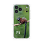 プレミアムスクエアケース with MagSafe［ Green Future Project - Saddle-backTamarin ］