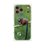 プレミアムスクエアケース with MagSafe［ Green Future Project - Saddle-backTamarin ］