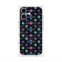 プレミアムスクエアケース with MagSafe［ LANVIN en Bleu - Flower pattern ］