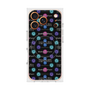 プレミアムスクエアケース with MagSafe［ LANVIN en Bleu - Flower pattern ］