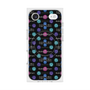 プレミアムスクエアケース with MagSafe［ LANVIN en Bleu - Flower pattern ］