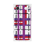 プレミアムスクエアケース with MagSafe［ LANVIN en Bleu - Plaid ］
