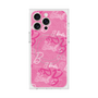プレミアムスクエアケース with MagSafe［ Barbie - ロゴパターン1 ］