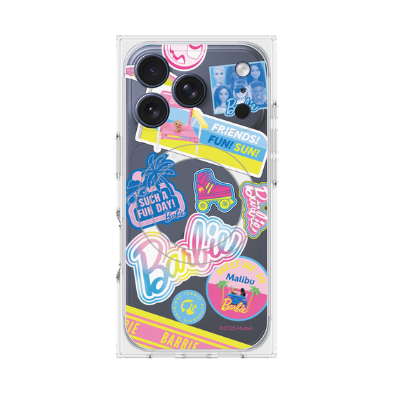 プレミアムスクエアケース with MagSafe［ Barbie - ステッカー ］