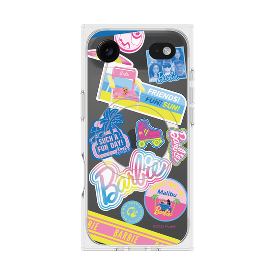 プレミアムスクエアケース with MagSafe［ Barbie - ステッカー ］
