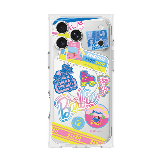 プレミアムスクエアケース with MagSafe［ Barbie - ステッカー ］