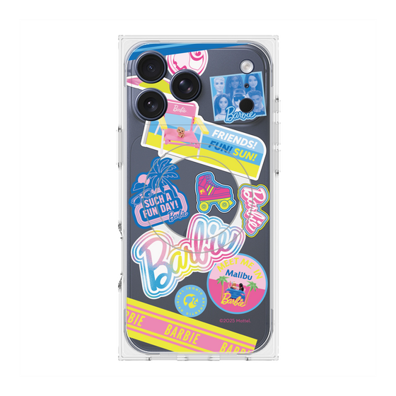 プレミアムスクエアケース with MagSafe［ Barbie - ステッカー ］