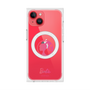 プレミアムスクエアケース with MagSafe［ Barbie - ロゴ ］