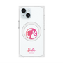 プレミアムスクエアケース with MagSafe［ Barbie - ロゴ ］