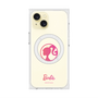 プレミアムスクエアケース with MagSafe［ Barbie - ロゴ ］