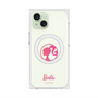 プレミアムスクエアケース with MagSafe［ Barbie - ロゴ ］