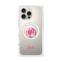 プレミアムスクエアケース with MagSafe［ Barbie - ロゴ ］