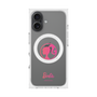 プレミアムスクエアケース with MagSafe［ Barbie - ロゴ ］
