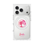 プレミアムスクエアケース with MagSafe［ Barbie - ロゴ ］