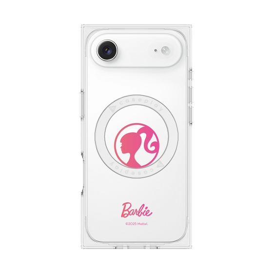 プレミアムスクエアケース with MagSafe［ Barbie - ロゴ ］