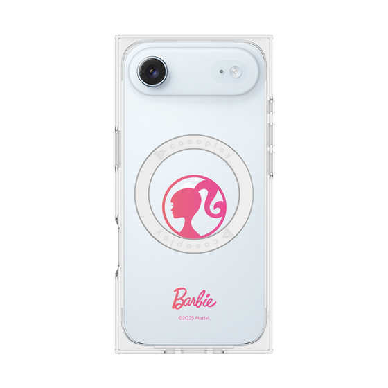 プレミアムスクエアケース with MagSafe［ Barbie - ロゴ ］