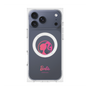 プレミアムスクエアケース with MagSafe［ Barbie - ロゴ ］