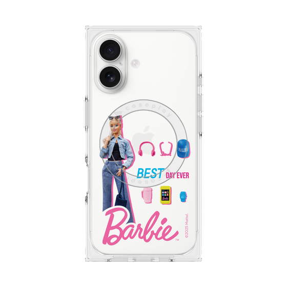 プレミアムスクエアケース with MagSafe［ Barbie - BEST DAY EVER ］