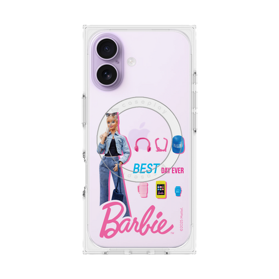プレミアムスクエアケース with MagSafe［ Barbie - BEST DAY EVER ］