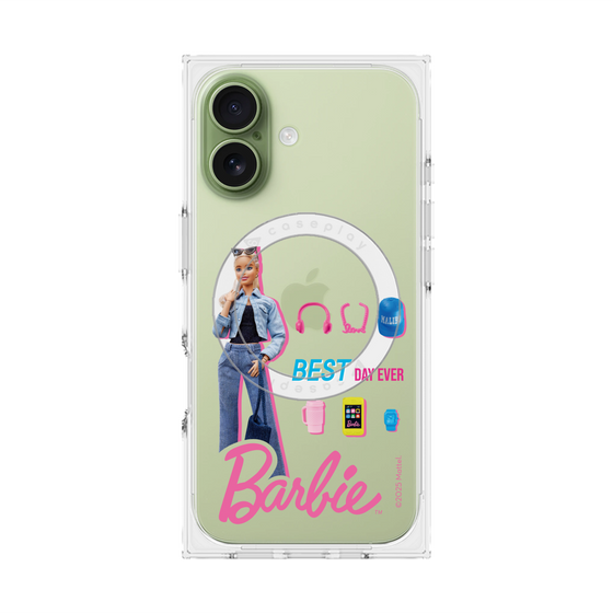 プレミアムスクエアケース with MagSafe［ Barbie - BEST DAY EVER ］