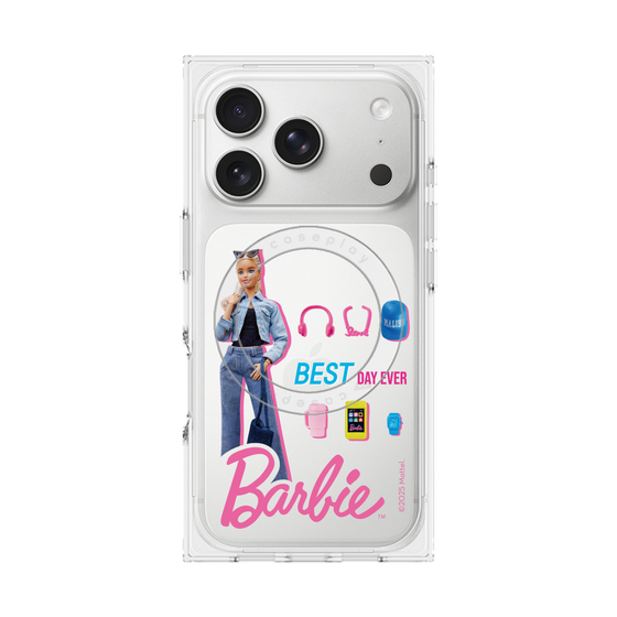 プレミアムスクエアケース with MagSafe［ Barbie - BEST DAY EVER ］
