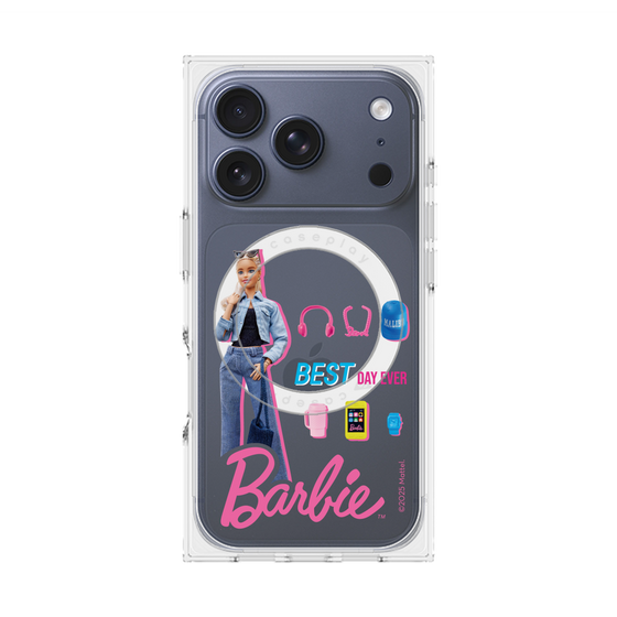 プレミアムスクエアケース with MagSafe［ Barbie - BEST DAY EVER ］