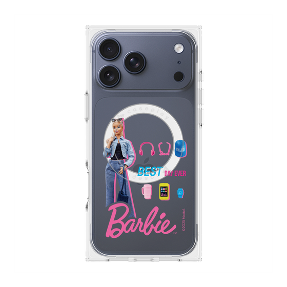 プレミアムスクエアケース with MagSafe［ Barbie - BEST DAY EVER ］