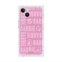 プレミアムスクエアケース with MagSafe［ Barbie - ロゴパターン3 ］